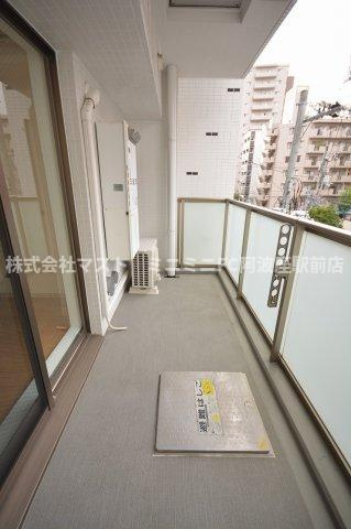 アーバネックス南堀江のバルコニー