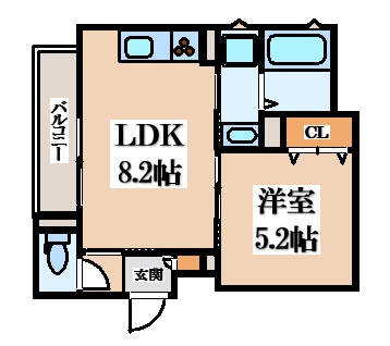 【間取り】 | クリエオーレ北条
