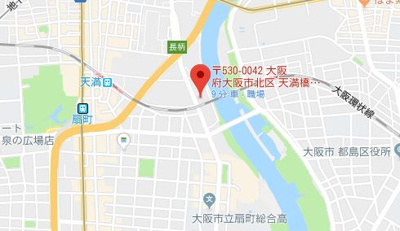 【地図】 | プレサンス大阪天満リバーシア