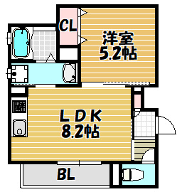 【間取り】 | クリエオーレ北条