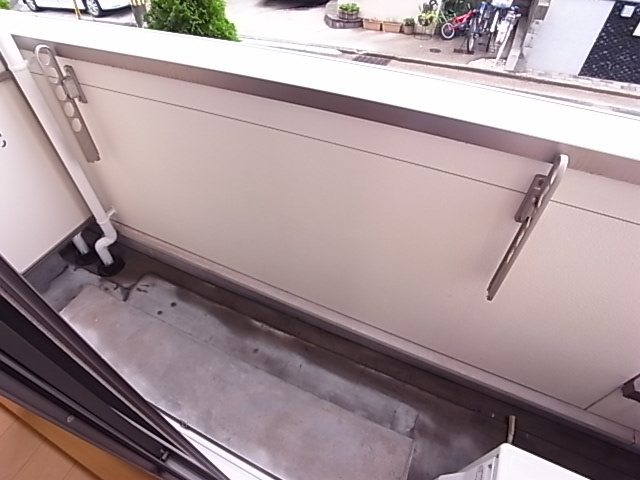 セレーノ東垂水のバルコニー