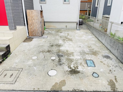 【駐車場】 | つくばみらい市筒戸中古住宅