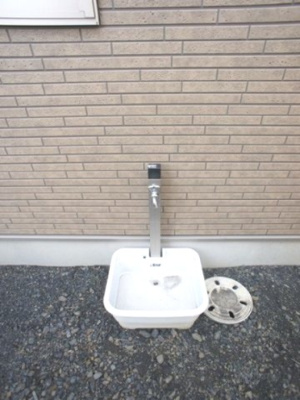【設備】 | グレースヒルズⅢ | 便利な外水道付きです♪