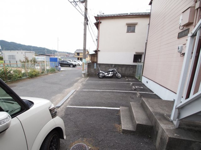 【駐車場】 | プレジール鹿野 | 駐車場完備です