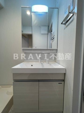 CITY　PAL　CREST　TANIMACHI　BRAVI不動産の独立洗面台|【CITY　PAL　CREST　TANIMACHI】
