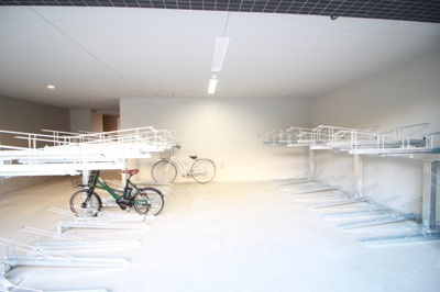 【その他共用部分】 | レシオス天王寺 | 駐輪場