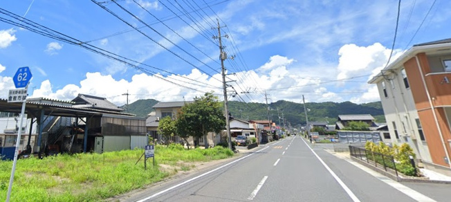【前面道路含む現地写真】 | 倉敷市林土地 | 前面道路含む現地写真です