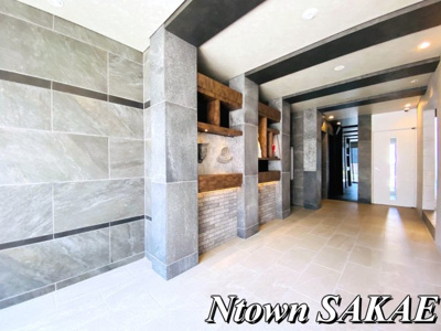 【ロビー】 | ボーデュキャナル幅下 | 毎日通るエントランスはこのようになっています