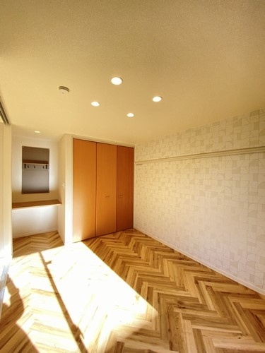 プチロッシュの寝室|エアコン♪照明器具は全室設置済み