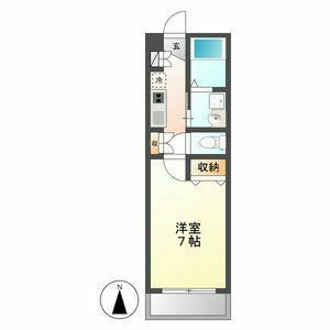 スタシオン泉の間取り