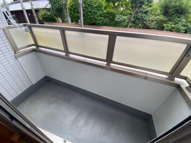 カーザハマムラのバルコニー