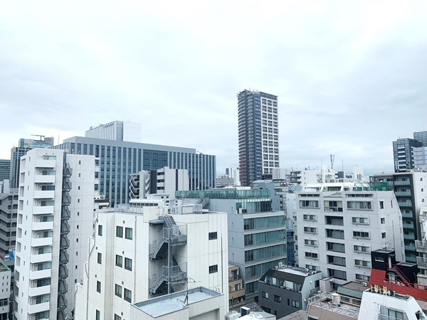 Brillia浅草橋の展望|バルコニーから北西向きの眺望