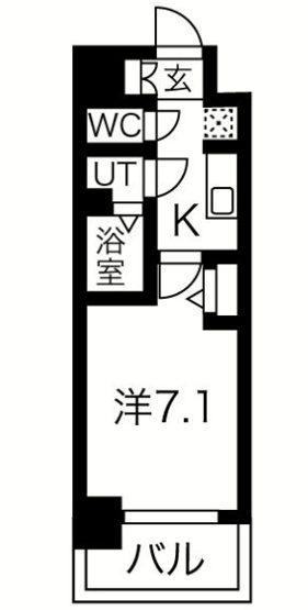 【間取り】 | ファステート難波WESTパーク