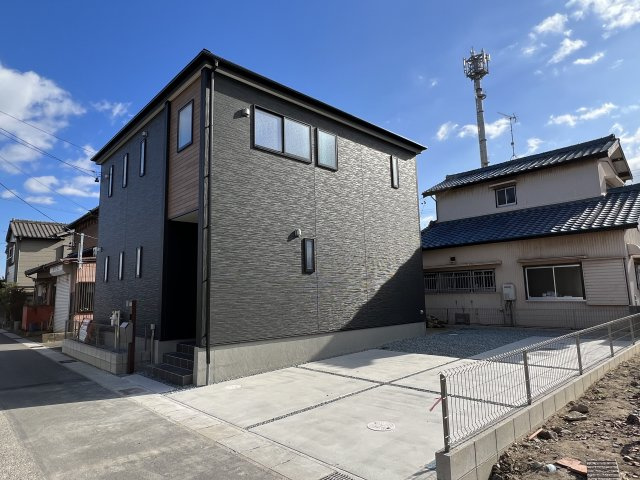 高浜市碧海町5丁目新築　戸建　1号棟の外観|高浜市碧海町5丁目新築戸建1号棟写真です。2023年1月撮影