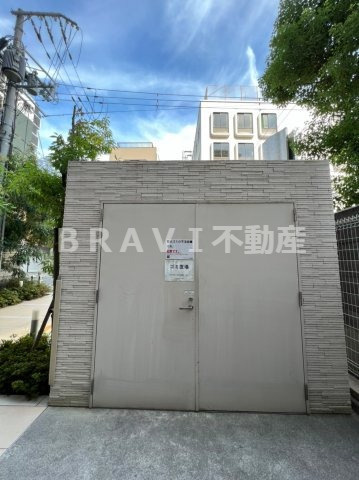 クリスタルグランツ谷町　BRAVI不動産のその他共用部分|【クリスタルグランツ谷町】ゴミ置き場