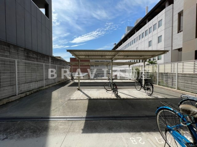 クリスタルグランツ谷町　BRAVI不動産のその他共用部分|【クリスタルグランツ谷町】駐輪場