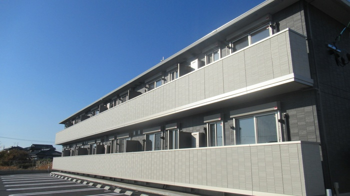 アテリア弐番館の外観|きれいな外観です