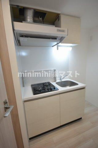 ワールドアイ難波南PORTAのキッチン