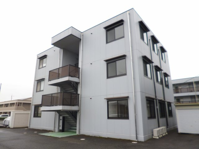 倉敷市茶屋町のアパートの外観