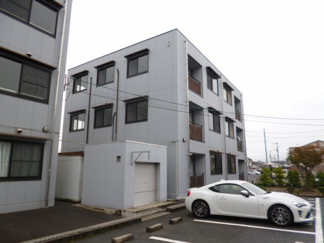 倉敷市茶屋町のアパートの外観