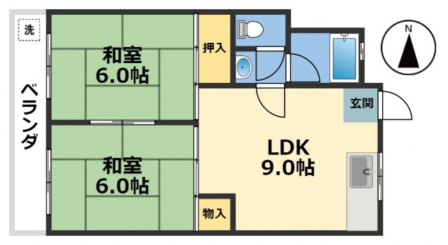 安井ビルの間取り