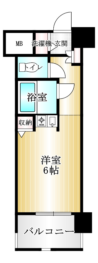 トーカン久留米駅東Ⅱキャステールの間取り