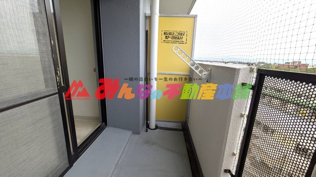 トーカン久留米駅東Ⅱキャステールのバルコニー