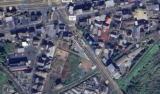 津山市小田中　売土地52.37坪の周辺