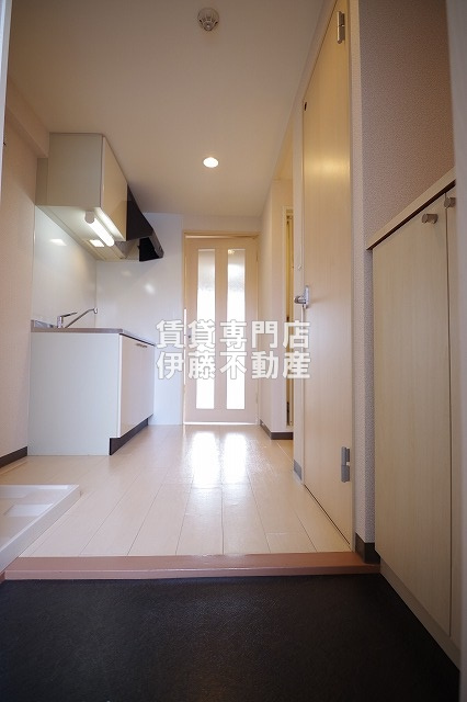 パーク黒川の玄関