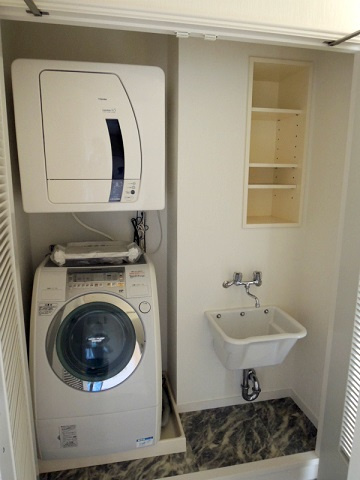 中央区佃１丁目の賃貸マンションのその他|ランドリー