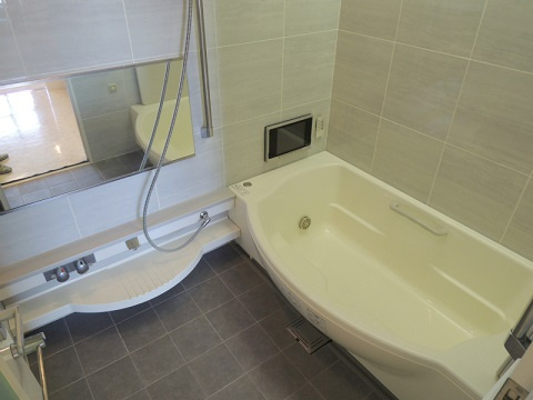 中央区佃１丁目の賃貸マンションの浴室