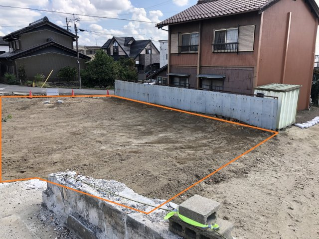 【外観】 | 一宮市木曽川町玉ノ井字新屋敷二ノ切土地 | 木曽川西小学校学区。木曽川中学校学区です。