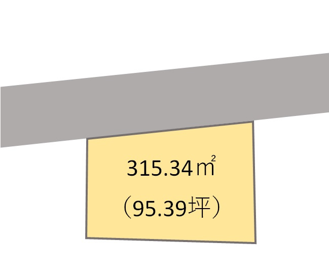 和歌山市吐前・土地・56744の区画図