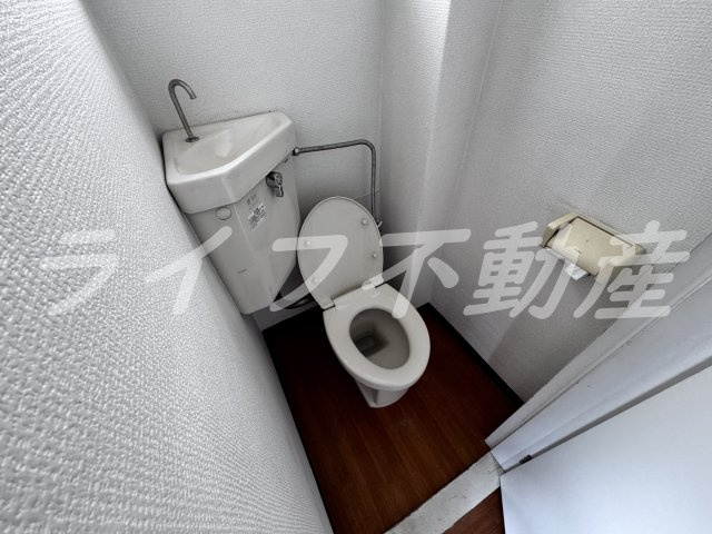 ラフォーレ鴻池元町のトイレ|シンプルで使いやすいトイレです