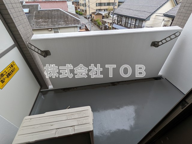 【バルコニー】 | プチ・シェル | ※別号室同間取り参考写真です