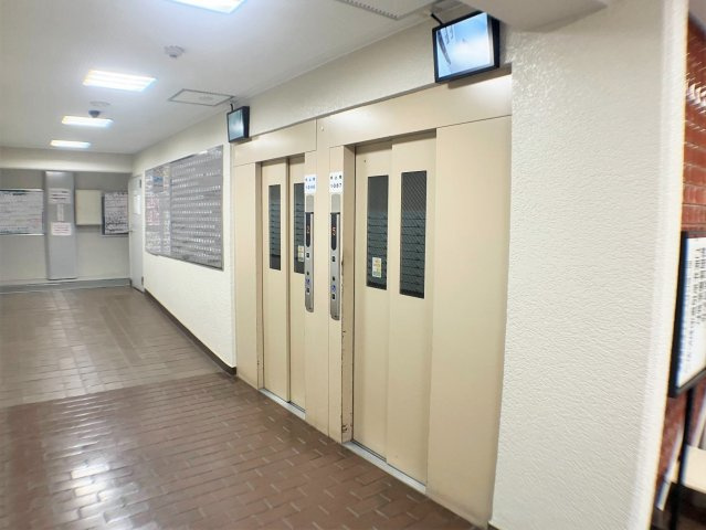 ２沿線利用可能◆リフォーム完了後の引渡しの３ＤＫ◆西ノ京スカイハイツＡ棟のその他共用部分|エレベーター
