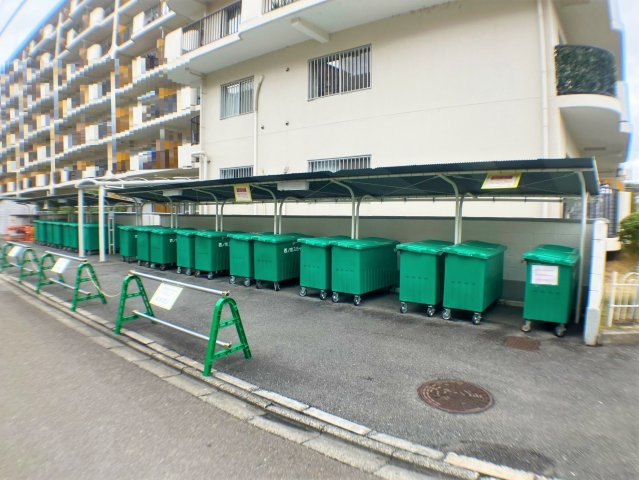 ２沿線利用可能◆リフォーム完了後の引渡しの３ＤＫ◆西ノ京スカイハイツＡ棟のその他共用部分|ゴミ置場