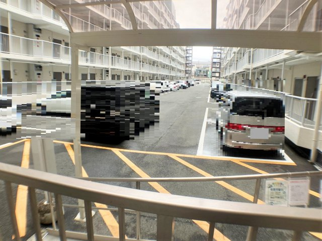 ２沿線利用可能◆リフォーム完了後の引渡しの３ＤＫ◆西ノ京スカイハイツＡ棟の駐車場|駐車場