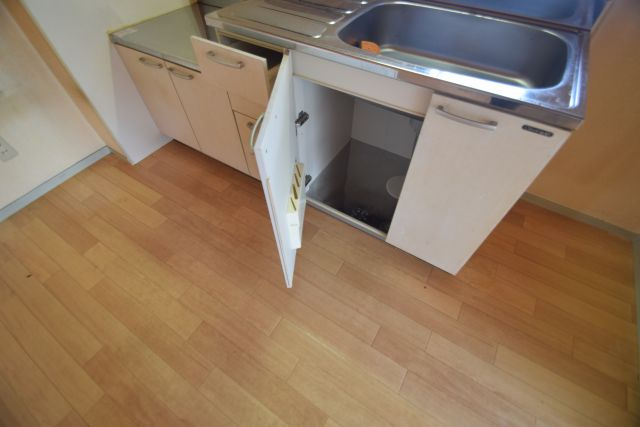 FS535-Iのキッチン|キッチン下です