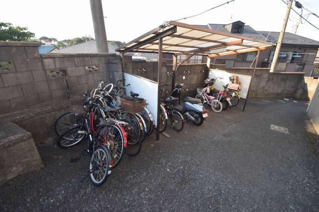 FS535-Iの駐車場|自転車が置けます