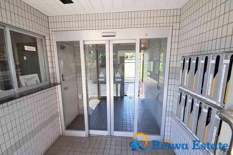 セントヒルズ茅ヶ崎のエントランス