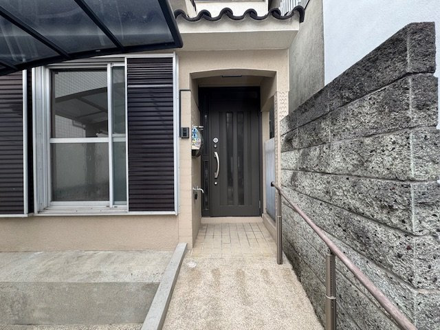 田園戸建のエントランス