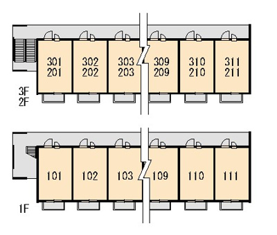【区画図】 | カトルセゾン戸田公園