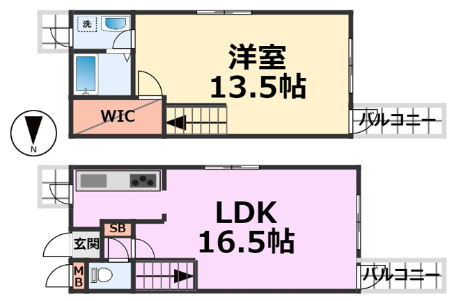 【間取り】 | エスパス塚口