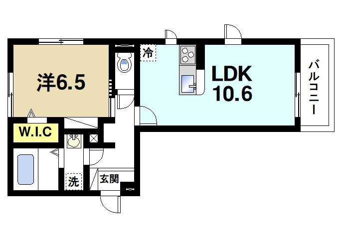 シャルマン大和郡山の間取り