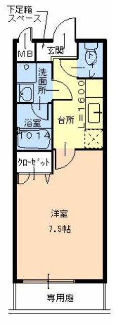 ポプラーレ狭山の間取り