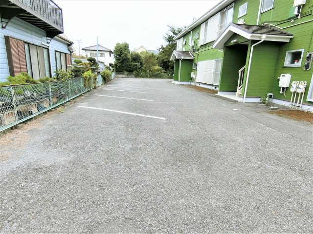 シャレーあそうⅠの駐車場