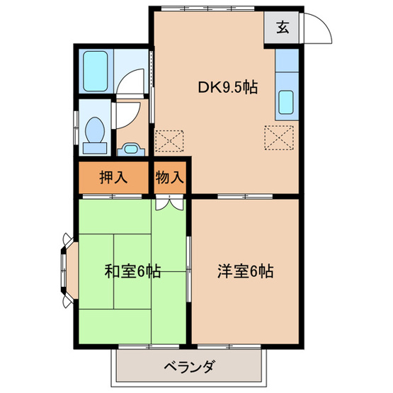 【間取り】 | ロイヤルハイツ