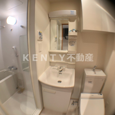 【洗面所】 | クレイシア西蒲田 | 広い洗面スペース