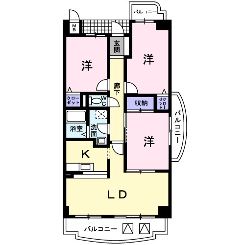 【間取り】 | グランアルシェ